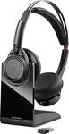 Poly - Voyager Focus UC mit Ladest&auml;nder (Plantronics) - Bluetooth Dual-Ear...