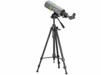 Bresser Teleskop für Erwachsene NightExplorer Reiseteleskop mit 80-mm-Öffnung,