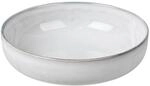 Broste Copenhagen Nordic Sand flache Schale &Oslash; 17cm, beige