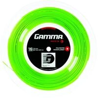 Gamma Tennissaite Moto Lime 16 (1.29 mm) 200 m Rolle, GZMOR