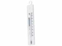 FACKELMANN Thermometer, Blanc/Multicolore, 13.5 x 7.9 x 1 cm