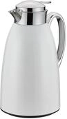 Cilio Venezia Thermoskanne 1l, Wei&szlig; Matt, &Oslash; 14 cm, H:27 cm Teekanne Edelstahl