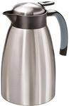 MATO interpraesent Thermokanne Edelstahl (gebuerstet), Schwarz 1.5l 4477