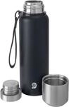 Origin Outdoors Unisex &ndash; Erwachsene PureSteel Isolierflasche, Schwarz, 1.5 L