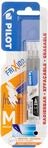 Pilot Pen 2261001B3 - Ersatzminen Tintenroller Frixion Ball, 3er Packung, schwarz