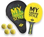 Donic-Schildkr&ouml;t Tischtennis-Geschenkset My Urban Style, 1 Tischtennisschl&auml;ger, 4