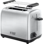 Russell Hobbs Toaster [f&uuml;r 2 Scheiben] Adventure Edelstahl (extra breite