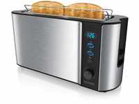 Arendo - Automatik Toaster Langschlitz - mit Defrost Funktion - warmhaltende