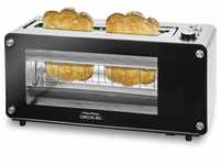 Cecotec Toaster VisionToast, 1260 W, 2-Scheiben-Kapazität, Glastüren, XL-Schlitz, 7