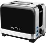 ETA Storio Retro Toaster I 2 Schlitze I 930W | Vintage Toaster mit Br&ouml;tchenaufsatz &