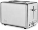 Solis Edelstahl-Toaster mit 2 extra gro&szlig;en Schlitzen, Kr&uuml;melschublade, 925...