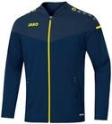 JAKO Kinder Pr&auml;sentationsjacke Champ 2.0, Marine/Darkblue/Neongelb, 164
