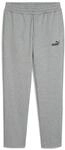 PUMA Herren Ess Logo Pants Tr Op Srl Hose, Medium Gray Heather, S