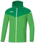 JAKO Herren Kapuzenjacke Champ 2.0, Soft Green/Sportgr&uuml;n, L