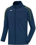 JAKO Herren Freizeitjacke Classico, Nightblue/Citro, XXL