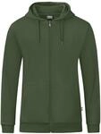 JAKO Organic Kapuzenjacke Gruen, XL Herren