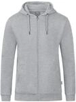 JAKO Organic Kapuzenjacke grau, M Herren