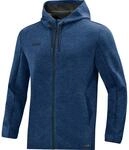 JAKO Herren Kapuzenjacke Premium Basics, Marine-Meliert, L