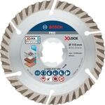 Bosch Professional 1x Diamanttrennscheibe Standard (Universal, X-LOCK, &Oslash;115 mm,