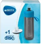 BRITA Wasserfilter-Flasche blau (600ml) / Praktische Trinkflasche mit...