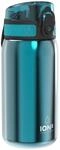 ION8 Kinder Trinkflasche, Edelstahl Leicht 400ml, Nicht Isoliert, Auslaufsicher,
