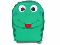 Affenzahn Kinderkoffer fürs Handgepäck, Kindertrolley zum Reisen Frosch - Grün