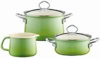 Riess, 0520-036, Starterset 3-teilig, SMARAGD, Emaille, Made in &Ouml;sterreich,...