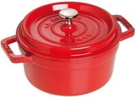 STAUB Cocotte, Gusseisen Br&auml;ter, Alle Herdarten inkl Induktion, Rund, 20 cm, 2,25 L,