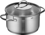 Silit Achat Kochtopf gro&szlig; 20cm, Glasdeckel, Fleischtopf Induktion 3,3l, Edelstahl