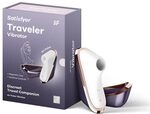 Satisfyer Traveler Vibrator | Auflegevibrator mit 11 Druckwellen-Programmen 