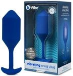b-Vibe BV-015NAV b-Vibe vibrierende Snug Stecker Marineblau Xlarge, Blau