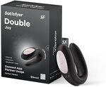 Satisfyer Double Joy Connect App Paar-Vibrator 9 cm | Sex-Spielzeug f&uuml;r Paare extrem
