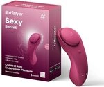 Satisfyer Sexy Secret Connect App Vibrator 8,5 cm | Tragbarer Klitoris leise & klein