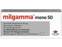 milgamma® mono 50 überzogene Benfotiamin Tabletten zur Behandlung von...