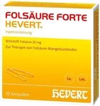 FOLS&Auml;URE FORTE Hevert 20 mg Inj.-L&ouml;sung Amp. 10X2 ml