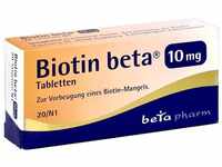 BIOTIN BETA 10 mg Tabletten 20 St