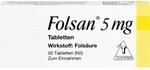 FOLSAN 5 mg Tabletten 50 St