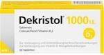 Dekristol 1.000 I.E. Vitamin D3 Tabletten f&uuml;r starke Knochen, 50 St&uuml;ck