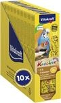 Vitakraft Kr&auml;cker, mit Ei und Grassamen, Knabberstangen f&uuml;r Sittiche und Exoten, in
