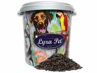 Lyra Pet® | 10 kg Sonnenblumenkerne Schwarz + 30 L Tonne | Wildvogelfutter