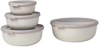 Mepal - Cirqula Low Bowl Set 4-teilig - Nordic White (233103)