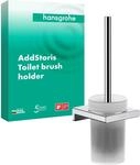 hansgrohe AddStoris - Toilettenb&uuml;rste mit Halter, Toilettenb&uuml;stenhalter f&uuml;r