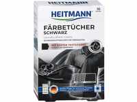 Heitmann Wäsche Schwarz Tücher (10 Tücher, Schwarz): Färbetücher zur...