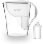 perlopur&reg; Wasserfilter Fashion (wei&szlig;) +1 Filterkartusche Universal | 3,3 l ges.,