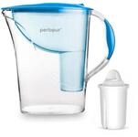 perlopur&reg; Wasserfilter Standard (blau) +1 Filterkartusche Universal | 2,4 l gesamt,