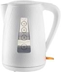 UNOLD 18550 Wasserkocher Golf - Kettle, Wei&szlig;, 1,7 Liter, 2.150 W, 360&deg; drehbarer
