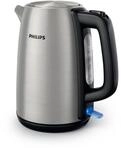 Philips Daily Collection HD9351/91 Elektrischer Teekanne, 1,7 l, Edelstahl,
