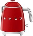 Smeg, Kleiner elektrischer Wasserkocher KLF05RDEU 0,8 L, Edelstahlfilter,