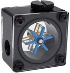 Alphacool 17350 Eisfluegel Durchflussanzeiger G1/4 eckig - Acetal Wasserk&uuml;hlung