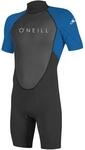 O'Neill Herren Reactor-2 2 mm skridsikker fjeder Wetsuit, Black/Ocean, S EU